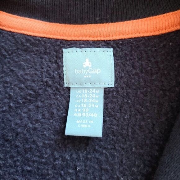 Gap Boy Full Zip Track Jacket 18-24 months - Picture 7 of 8